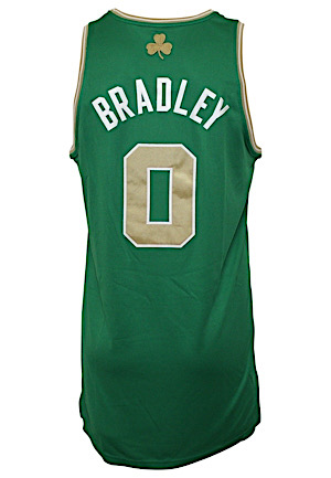 2011-12 Avery Bradley Boston Celtics "St. Patricks Day" Game-Used Road Jersey (NBA LOA)