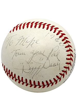 Dizzy Dean Single-Signed & Inscribed ONL Baseball