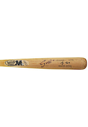2006-07 Craig Biggio Houston Astros Game-Used & Autographed Bat (PSA/DNA GU 10)