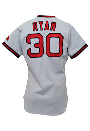 1975 Nolan Ryan California Angels Game-Used Road Jersey (Only Known Road From 19 Win & 4th Career No-Hitter Season)