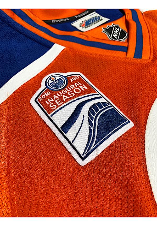 Lot Detail - 2016-17 Connor McDavid Edmonton Oilers Game-Used & Autographed  Alternate Jersey (Photo-Matched • Oilers LOA • Hart & Ross Trophy Season)