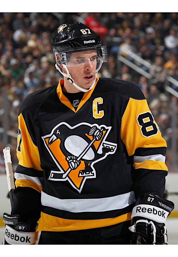 Sidney Crosby's 2014-15 Pittsburgh Penguins Game-Worn Captain's Jersey with  Team LOA 