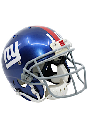 10/18/2009 Eli Manning New York Giants Game-Used Helmet (Photo-Matched)