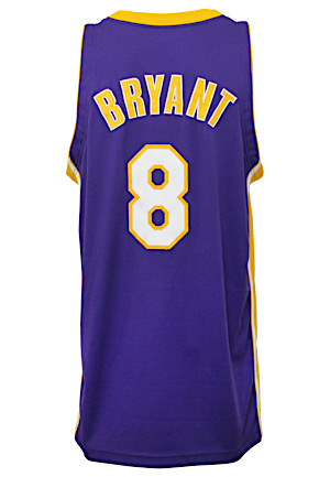 2004-05 Kobe Bryant Los Angeles Lakers Game-Used Road Jersey