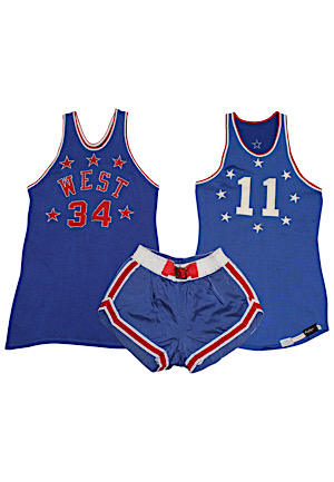 1950s Joe Ruklick College All-Stars Game-Used Uniform & Jersey (3)(Family LOA)