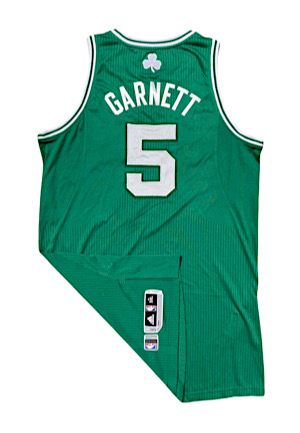 2011-12 Kevin Garnett Boston Celtics Game-Used Road Jersey