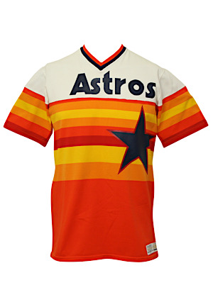 Mid 1980s Nolan Ryan Houston Astros Game-Used Jersey