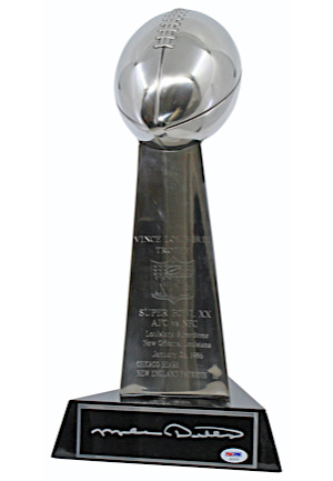 Mike Ditka Chicago Bears Autographed Super Bowl XX Players Trophy (PSA/DNA COA)