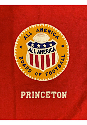 1933 Charles Ceppi Princeton Tigers All-America Football Blanket