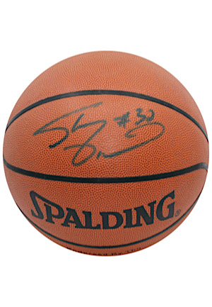 Shaquille ONeal Autographed Spalding Basketball