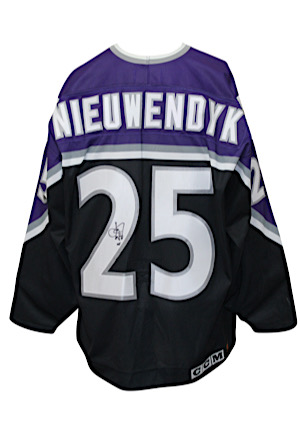 1994 Joe Nieuwendyk Game-Used & Autographed NHL All-Star Game Jersey (UDA)