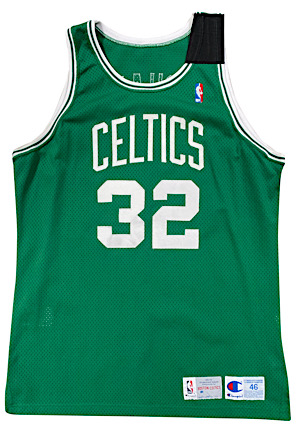 1992-93 Kevin McHale Boston Celtics Game-Used Road Jersey (Johnny Most Armband)