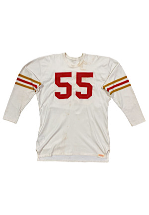 1957 Matt Hazeltine San Francisco 49ers Game-Used Jersey (Rare One Year Style)