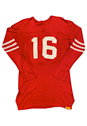 1954 Arnie Galiffa San Francisco 49ers Game-Used Jersey