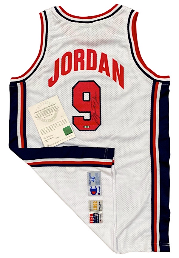Michael Jordan Autographed 1992 USA Olympic Dream Team