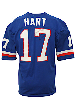 1977 Jim Hart St. Louis Cardinals Game-Used & Autographed Pro-Bowl Jersey