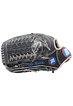 2018 Cole Hamels Chicago Cubs Game-Used & Autographed Glove