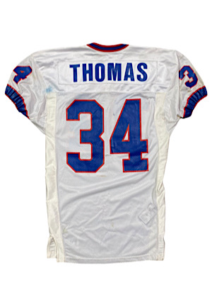 1994 Thurman Thomas Buffalo Bills Game-Used Road Jersey