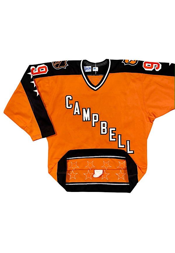 Lot Detail - Wayne Gretzky Signed 1982 NHL All-Star Game Campbell Conference  Vintage Jersey