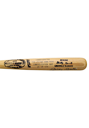 Mickey Mantle Autographed Limited Edition "536" Bat (PSA/DNA)
