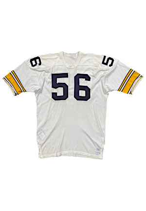 1969 Ray Mansfield Pittsburgh Steelers Game-Used Road Durene Jersey (Photo-Matched & Graded 9 • Repairs) 