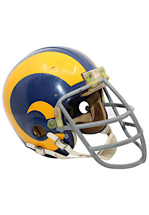 1970s Fred Dryer Los Angeles Rams Game-Used Helmet