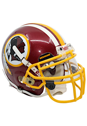 2004 Clinton Portis Washington Redskins Game-Used Helmet