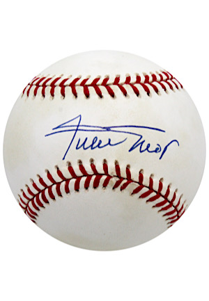 Mint Willie Mays Single-Signed Vintage ONL Baseball (PSA Graded 10 • Full JSA)