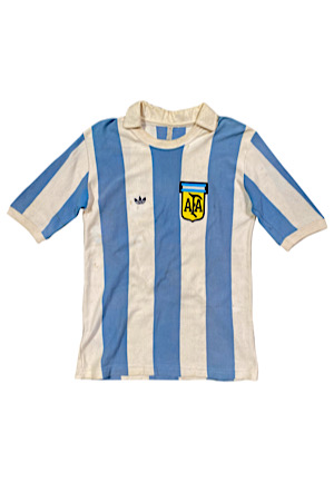 1979 Diego Maradona Youth FIFA World Cup Match Worn Argentina Jersey (Tournament Champions • Sourced From Family • LOA)