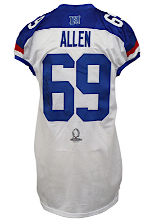 2012 Jared Allen Minnesota Vikings Pro-Bowl Game-Issued & Autographed Jersey