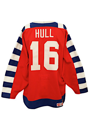 1991-92 Brett Hull NHL All-Star Game-Used Jersey (Apparent Photo-Match • Sourced From Adam Oates)