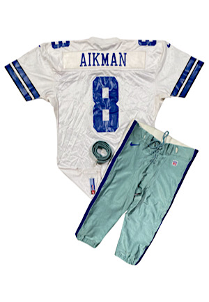 1998 Troy Aikman Dallas Cowboys Game-Used Uniform (2)