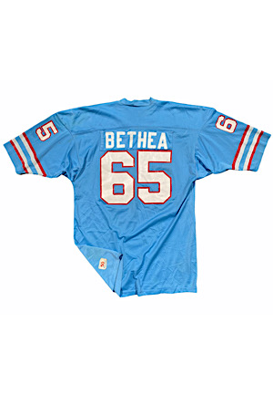 Mid 1970s Elvin Bethea Houston Oilers Game-Used Jersey