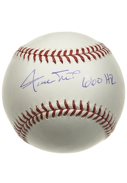 Willie Mays Single-Signed & Inscribed "660 HR" OML Baseball
