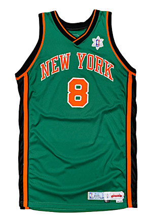 12/25/2009 Danilo Gallinari New York Knicks Game-Used "Christmas Day" Jersey