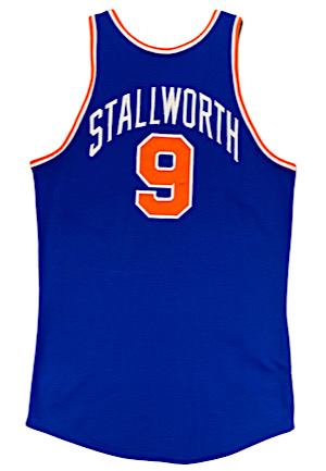 Early 1970s Dave Stallworth NY Knicks Game-Used Road Jersey (MEARS A10 • Very Scarce)