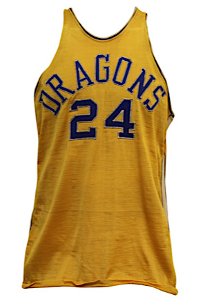Early 1960s Drexel Dragons Game-Used Durene Jersey #24