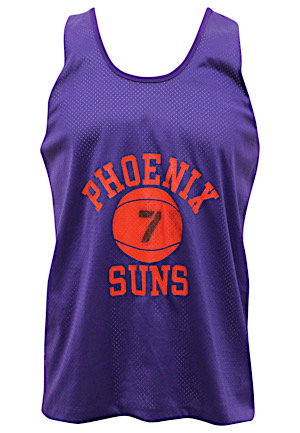 1990s Kevin Johnson Phoenix Suns Player Worn Reversible Practice Jersey
