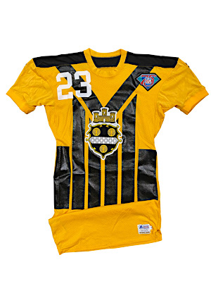 1994 Pittsburgh Steelers Game-Used Throwback Jersey #23