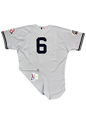 2003 Joe Torre NY Yankees Manager Worn World Series Road Jersey (Photo-Matched • Yankee Steiner)