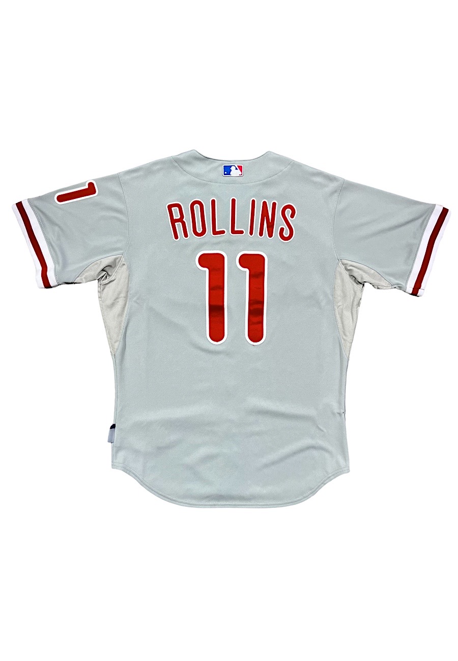 Phillies Jimmy Rollins Jersey  Phillies, Jersey, Jimmy rollins