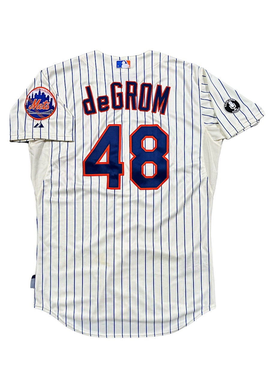 New York Mets 2018 Little League Classic Game-Used Jersey - Jacob deGrom  deGrom - 8/19/2018