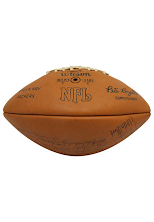 1970 Green Bay Packers Team-Signed Football