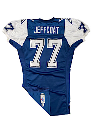 1995 Jim Jeffcoat Dallas Cowboys Game-Used Jersey