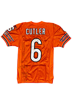 11/1/2009 Jay Cutler Chicago Bears Game-Used Alternate Jersey (Photo-Matched • Bears LOA)