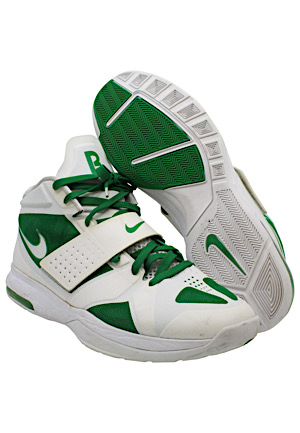 2011-12 Paul Pierce Boston Celtics Game-Used "Nike Air Legacy III" Shoes 