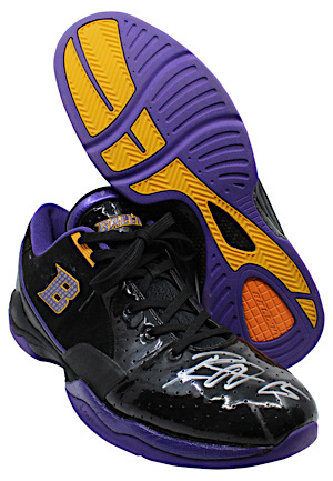 2010-11 Ron Artest Los Angeles Lakers Game-Used & Dual-Autographed Shoes