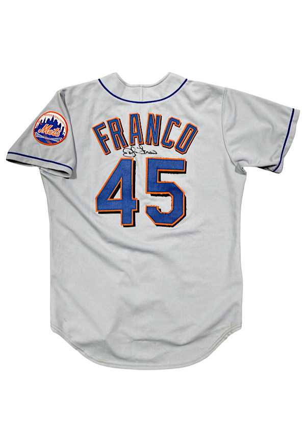 1998 John Franco New York Mets Game Worn Jersey