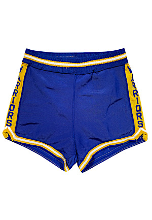 1972 Jim Barnett Golden State Warriors Game-Used Shorts