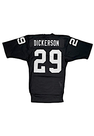 1992 Eric Dickerson LA Raiders Game-Used Jersey (Repairs • Neck Alteration & Hand Warmers)